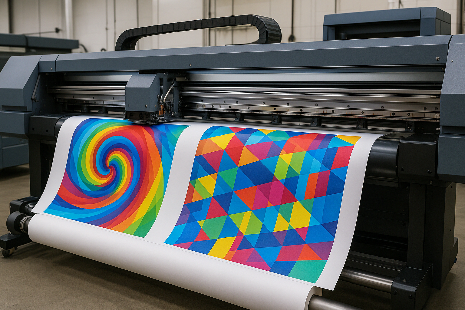 plotters imprimiendo